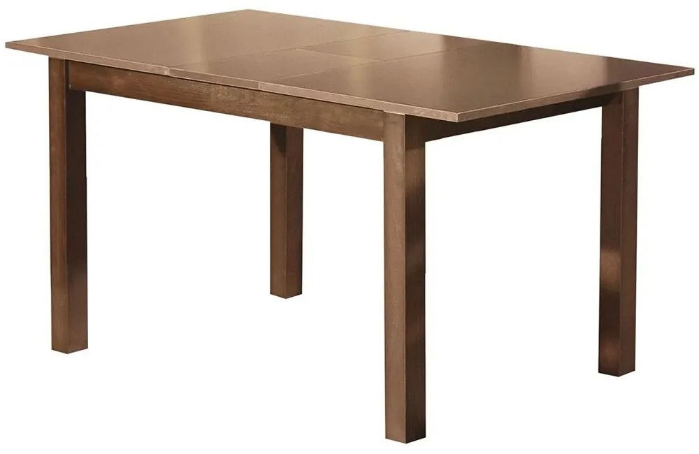 Τραπέζι Miller Ε781,11 120+30x80x74cm Walnut