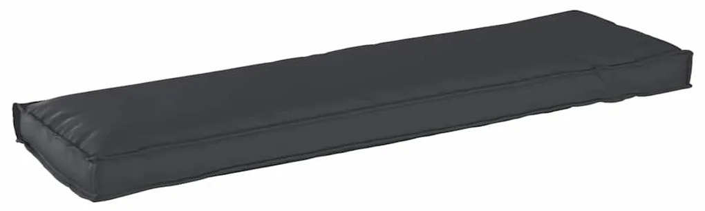 vidaXL Μαξιλάρι παλέτας για πάγκο Μαύρο 140 x 40 x 8 εκ. Ύφασμα Oxford