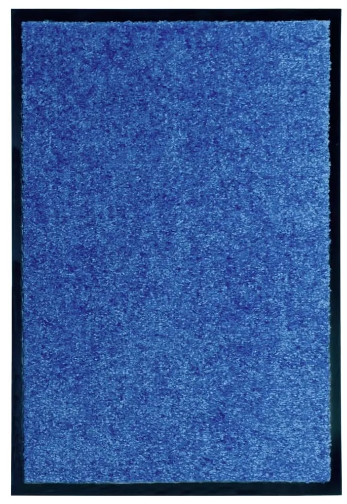 Πατάκι Εισόδου Πλενόμενο Μπλε 40 x 60 εκ.