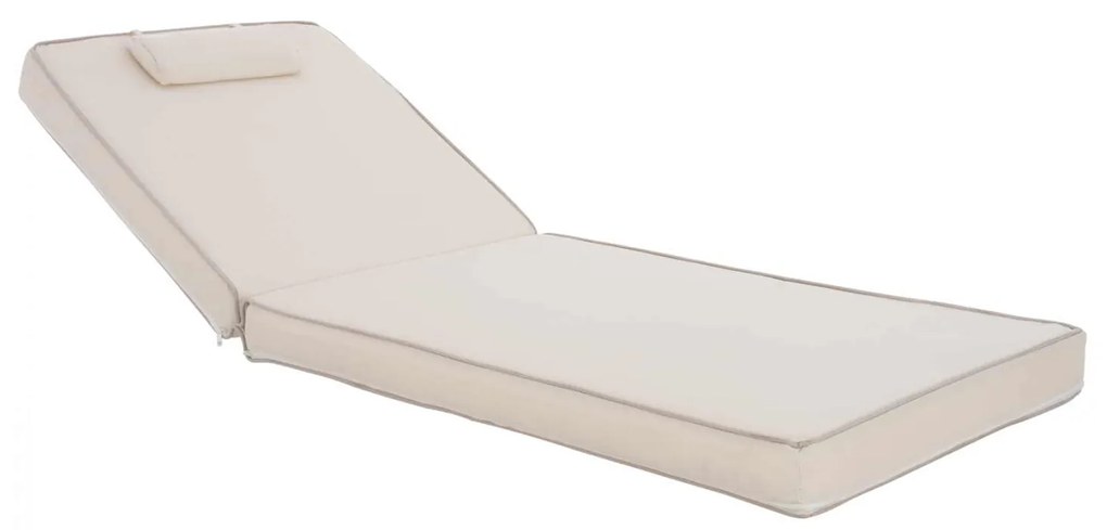 ΜΑΞΙΛΑΡΙ ΞΑΠΛΩΣΤΡΑΣ TEXTILENE 600gr/m2 2X1 SIFNOS ΜΠΕΖ HM11237.60T 194x70x11εκ.