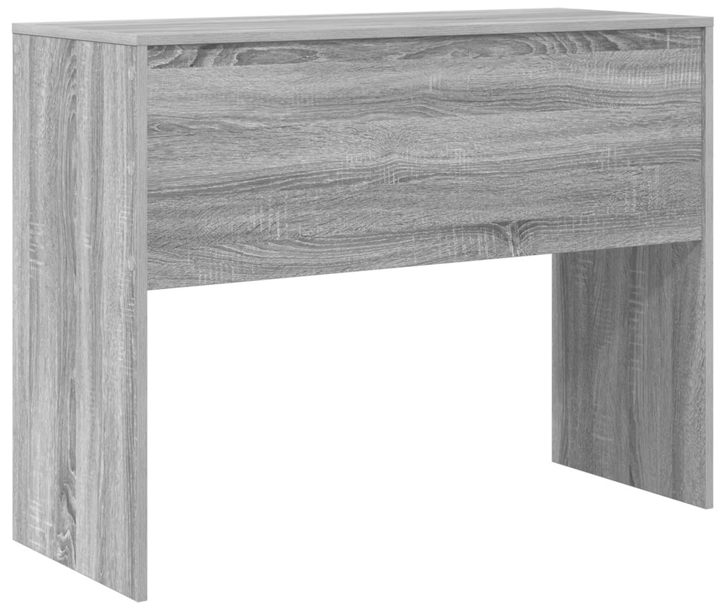 vidaXL Γραφείο Υπολογιστή Γκρι sonoma MDF 100 x 40 x 76 εκ. Απλό
