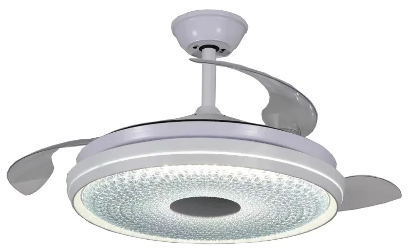 Ανεμιστήρας Οροφής Huron 36W 3CCT LED Fan Light in White Color (102000110) - 21W - 50W - 102000110