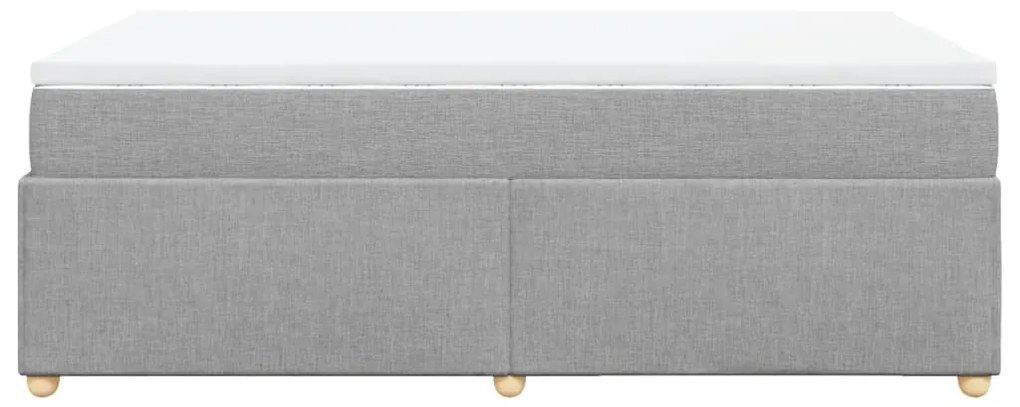 ΚΡΕΒΑΤΙ BOXSPRING ΜΕ ΣΤΡΩΜΑ ΑΝΟΙΧΤΟ ΓΚΡΙ 120X200 ΕΚ. ΥΦΑΣΜΑΤΙΝΟ 3285366