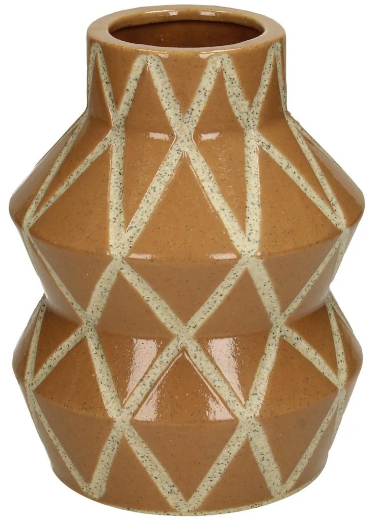 Βάζο ArteLibre Φυσικό Κεραμικό 13.1x13.1x17.1cm-05153167