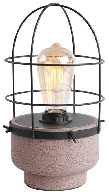 Επιτραπέζιο Φωτιστικό MK331T16RB 1ΧΕ27 D16XH29 Red-Black Aca Decor Cement, Metal