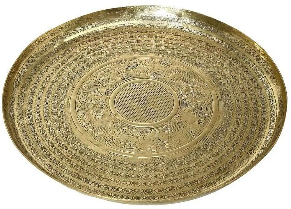 Πλατώ Σερβιρίσματος Pandora LAK415K2 Φ43cm Gold Espiel Aluminium