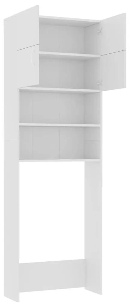 Ντουλάπι Πλυντηρίου Λευκό 64 x 25,5 x 190 εκ. από Επεξ. Ξύλο