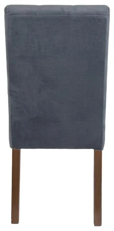 Καρέκλα Τραπεζαρίας Τ-12 Domenic Fylliana Γκρί με Grey Oak πόδια 45x45x90εκ. 2αδα 45x45x90 εκ.