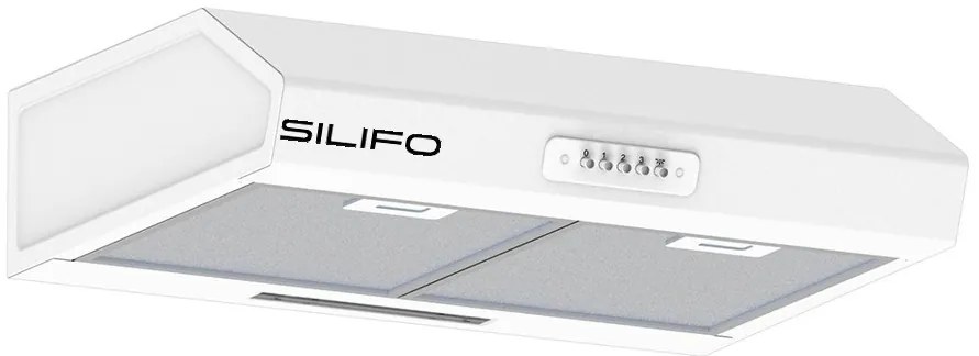 Silifo Απορροφητήρας Ελεύθερος Sf6680 Λευκός 2 Μοτέρ 60cm (4 Έτη Εγγύηση Ελληνικής Αντιπροσωπείας)
