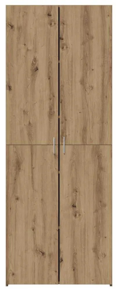 vidaXL Highboard artisan δρυς 70 x 42.5 x 185 εκ Επεξεργασμένο ξύλο