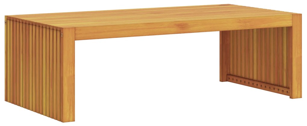 vidaXL Τραπέζι Καφέ Κήπου 110x55x35 εκ. Συμπαγές Ξύλο Ακακίας