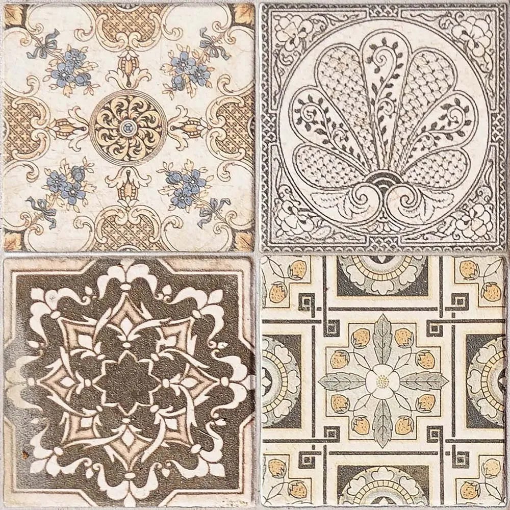 Persian Tiles πλακάκια διακόσμησης πατώματος (Κατόπιν παραγγελίας 30 ημέρες) - 32305