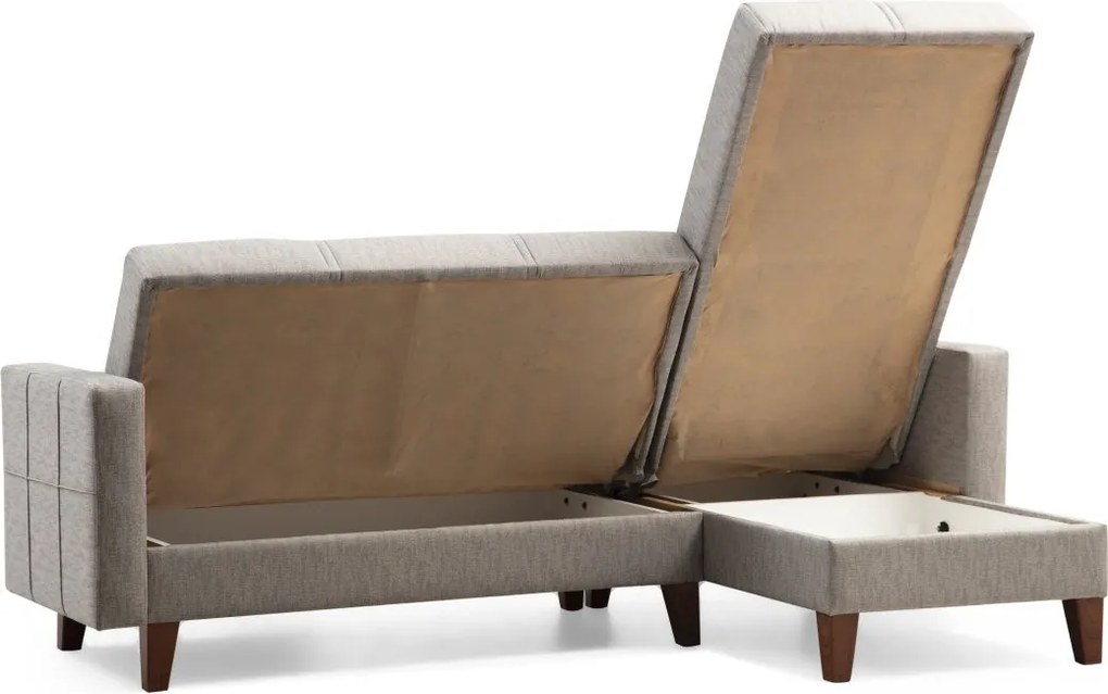 Sofa Set Polya L - Light Grey Light Grey