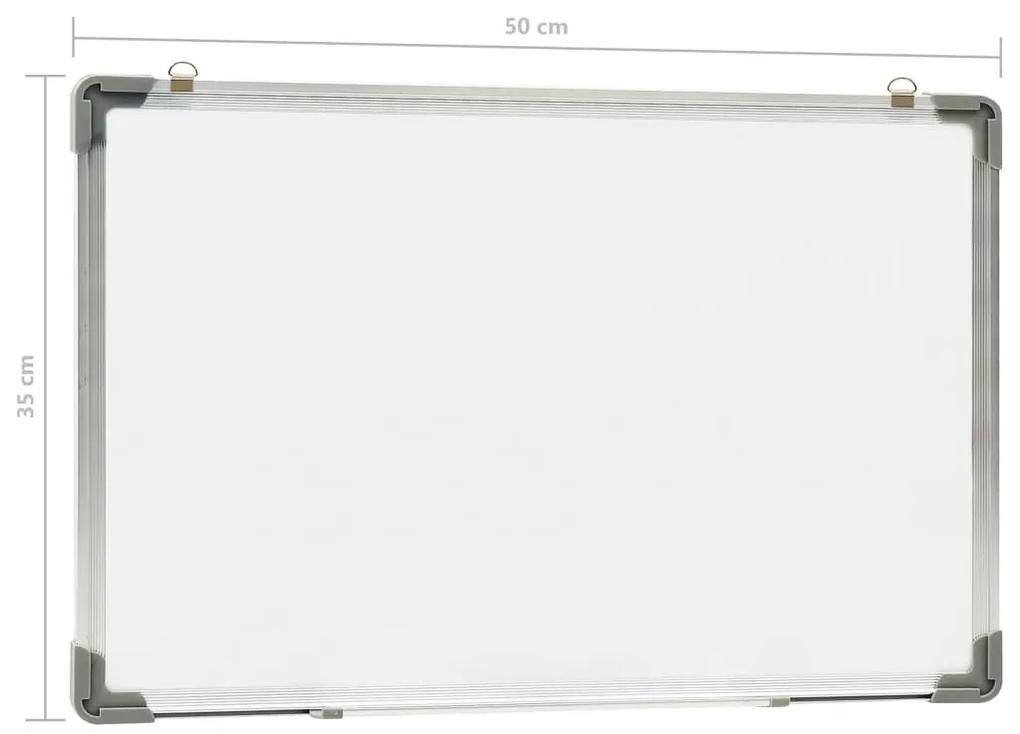 Ασπροπίνακας Ξηρού Καθαρισμού Μαγνητικός 50x35 εκ. Ατσάλι - Λευκό