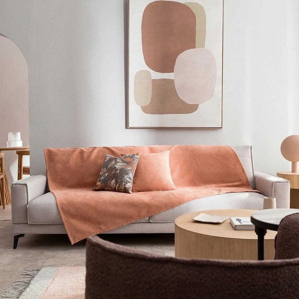 Ριχτάρι 447 13 Clay Brown Gofis Home Πολυθρόνα 180x180cm Acrylic, Polyester