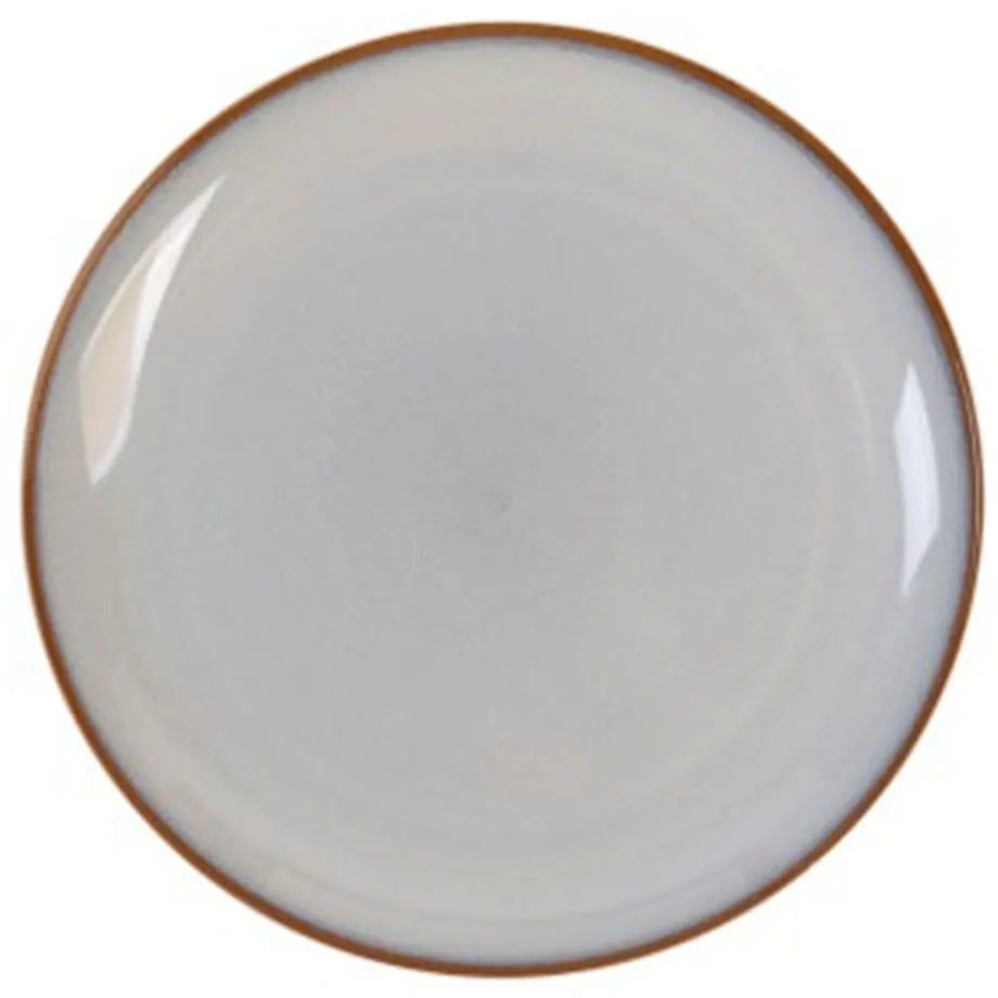 Πιάτο Ρηχό PortoSanto 25.054.01 Φ27cm Beige-Brown Cryspo Trio Clay