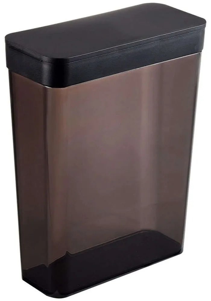 Δοχείο Αποθήκευσης YMZK4953 18,7x8,5x24,5cm Black Yamazaki Πολυαιθυλένιο