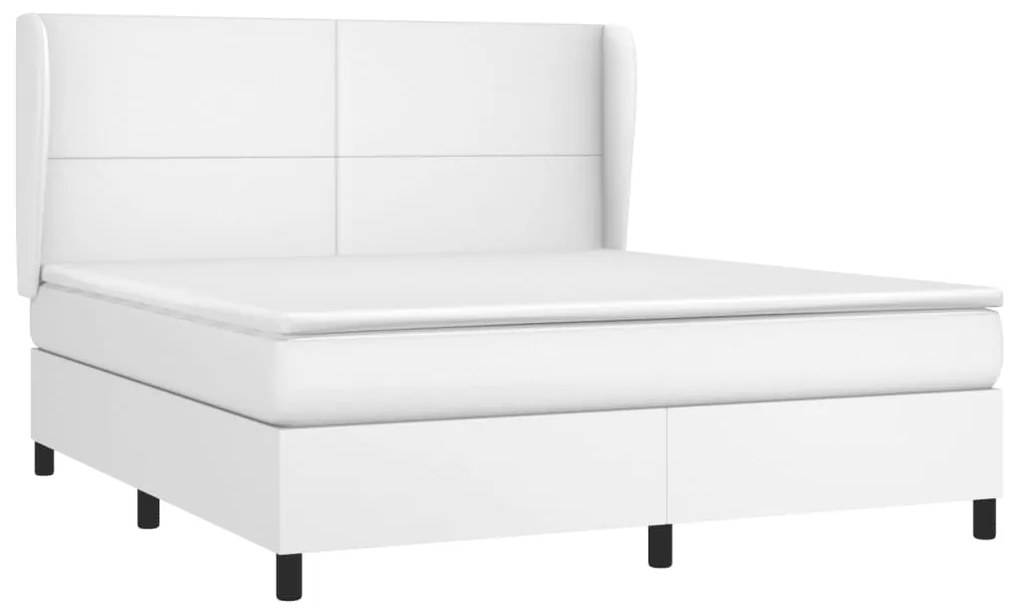 ΚΡΕΒΑΤΙ BOXSPRING ΜΕ ΣΤΡΩΜΑ ΛΕΥΚΟ 160X200ΕΚ.ΑΠΟ ΣΥΝΘΕΤΙΚΟ ΔΕΡΜΑ 3128920