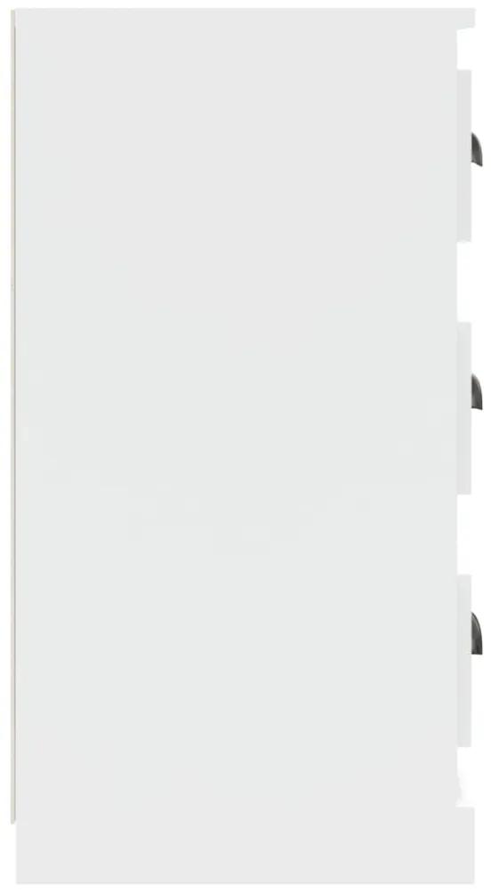 vidaXL Ντουλάπι Λευκό 70 x 35,5 x 67,5 εκ. από Επεξεργασμένο Ξύλο