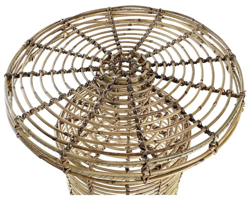 Βοηθητικό Τραπέζι DKD Home Decor Φυσικό 48 x 48 x 45 cm