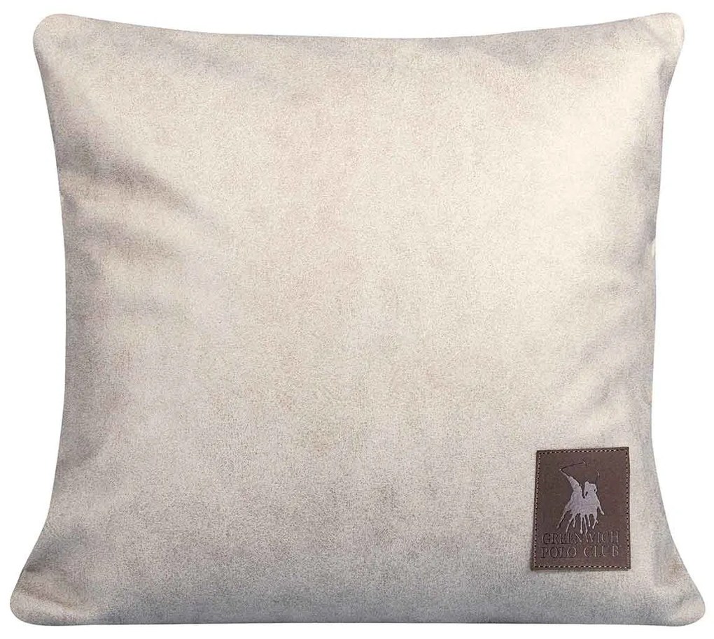 Αδιάβροχο Διακοσμητικό Μαξιλάρι (42x42) Greenwich Polo Club Premium 3925 Beige