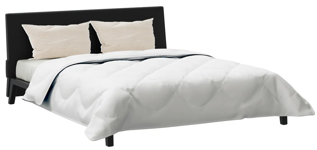 vidaXL Πάπλωμα με μαξιλάρι 3 pcs Λευκό 240 x 220 cm Μικροΐνες