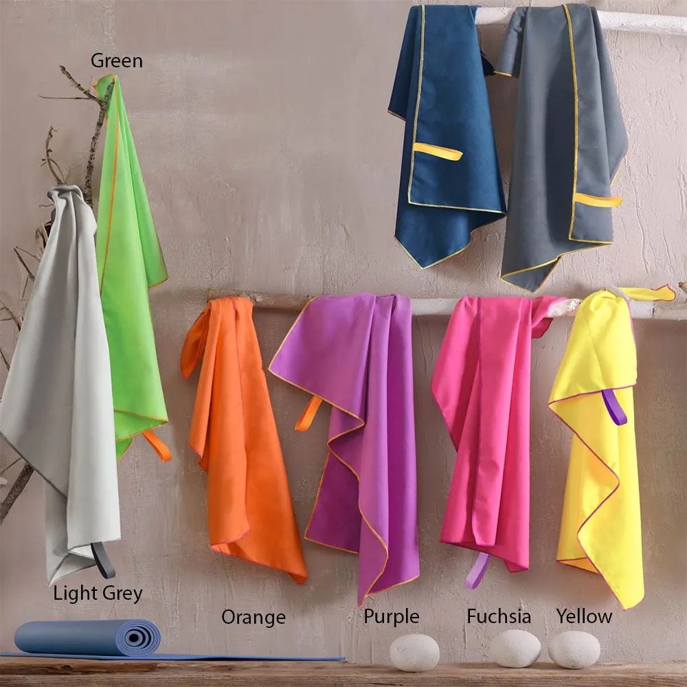 Πετσέτα Γυμναστηρίου Urban Fuchsia Ρυθμός Gym 50x90cm Microfiber