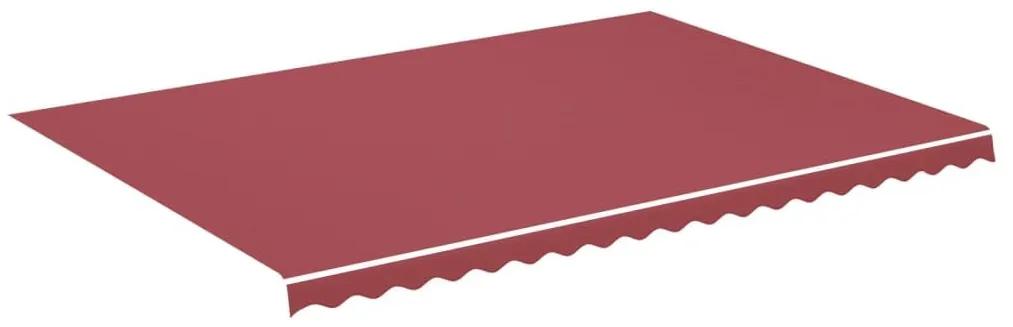 Τεντόπανο Ανταλλακτικό Μπορντό 5 x 3,5 μ. - Κόκκινο