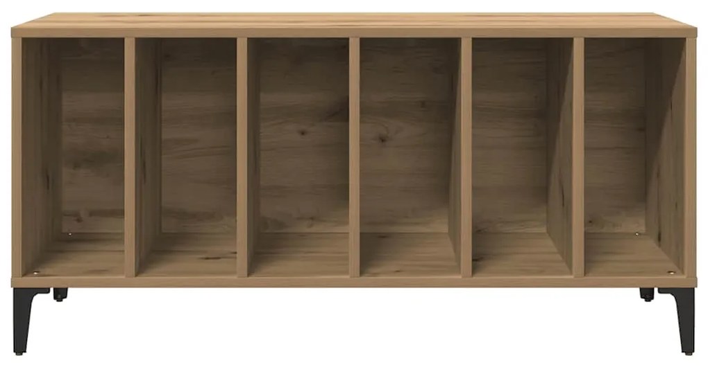 vidaXL Έπιπλο Δίσκων τεχνίτης Δρυς 100x38x48 εκ από Επεξεργασμένο Ξύλο