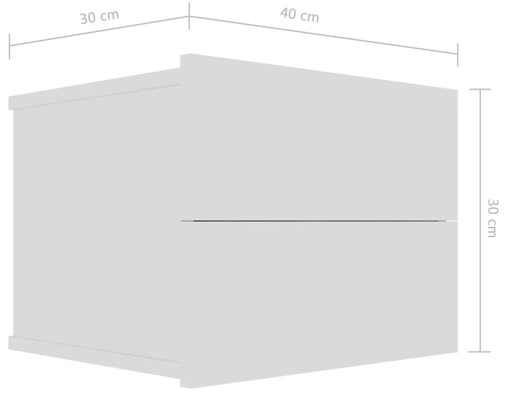 ΚΟΜΟΔΙΝΟ ΛΕΥΚΟ 40 X 30 X 30 ΕΚ. ΑΠΟ ΜΟΡΙΟΣΑΝΙΔΑ 801053