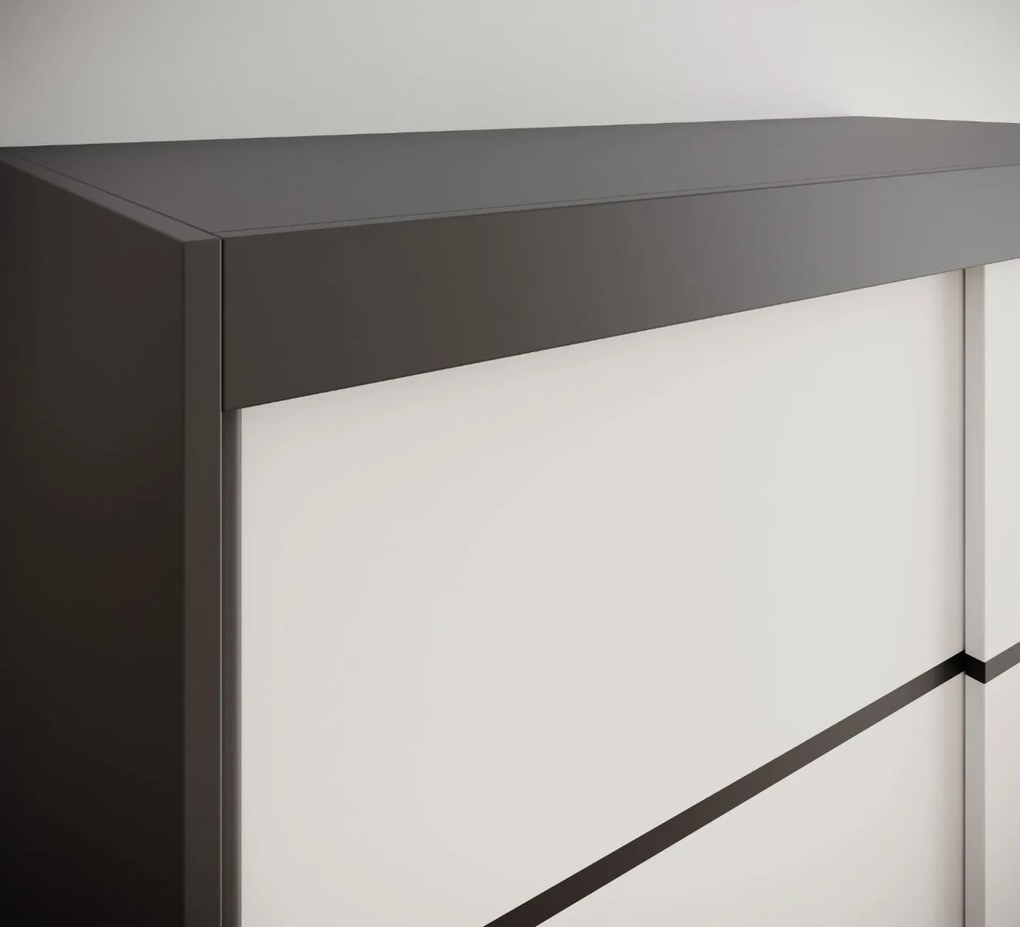 Ντουλάπα Lissa 120 συρόμενη-Mauro-Leuko