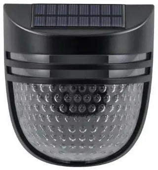 Ηλιακό Φωτιστικό Τοίχου 5V 0,3W 6500K IP65 Μαύρο 110x102x57mm Universo YH0613-F