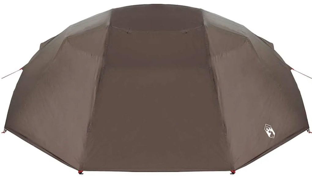 vidaXL Σκηνή ψαρέματος με στέγη Καφέ 514 x 465 x 187 εκ. Πολυεστέρας