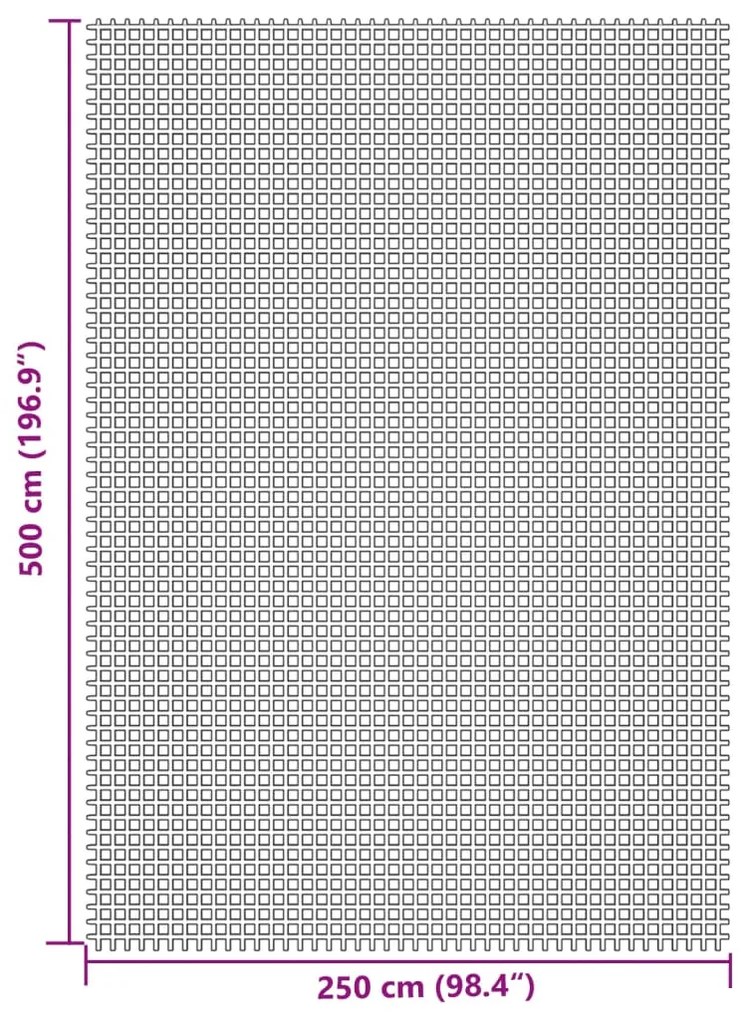 Χαλί Σκηνής Κρεμ 5x2,5 μ.