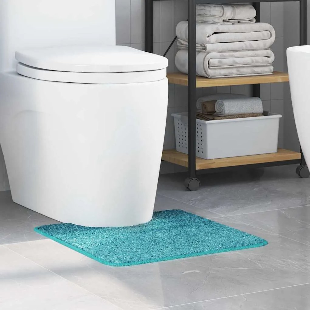 vidaXL Πατάκι μπάνιου Τιρκουάζ 50 x 50 cm Πολυπροπυλένιο