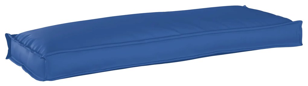 vidaXL Μαξιλάρι Παγκάκι Βασιλικό Μπλε 110x40x8 εκ. Ύφασμα Oxford