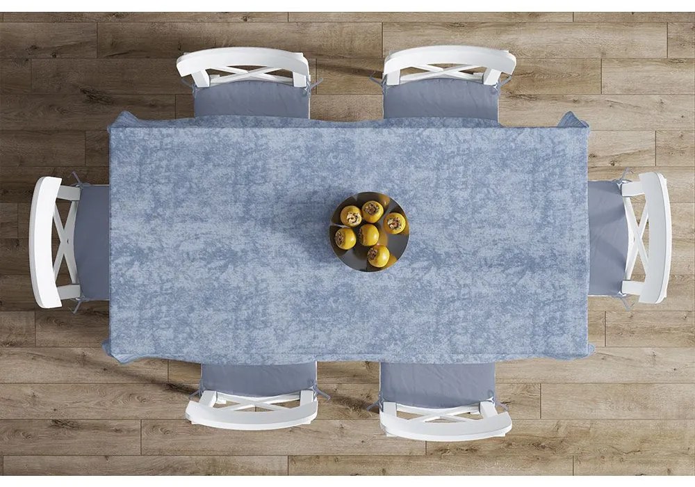 Καρέ Αλέκιαστο Panama Shadow Sky Blue DimCol 90X90cm 90x90cm Cotton-Polyester