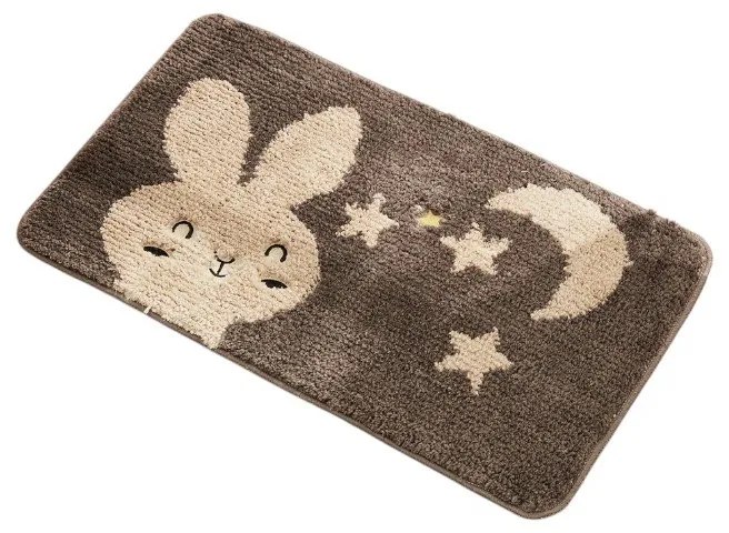 Πατάκι μπάνιου 50x80cm  Μπεζ Rabbit