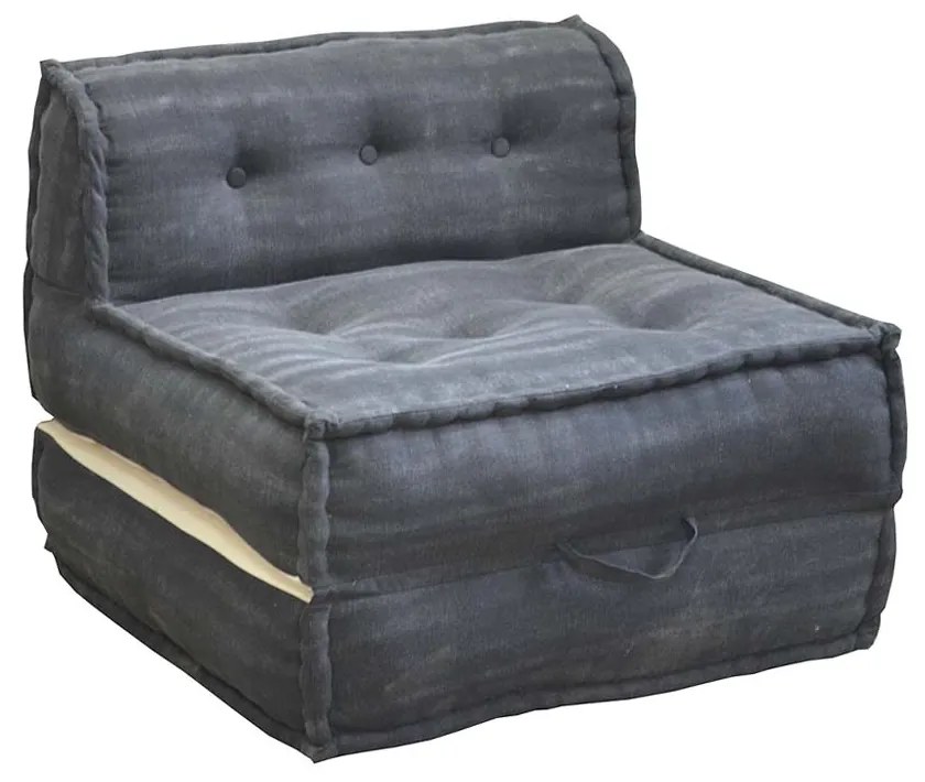 BREAK ΠΟΛΥΘΡΟΝΑ ΑΝΑΔΙΠΛΟΥΜΕΝΗ ΓΚΡΙ ΣΚΟΥΡΟ 80x80xH68cm 01-2308