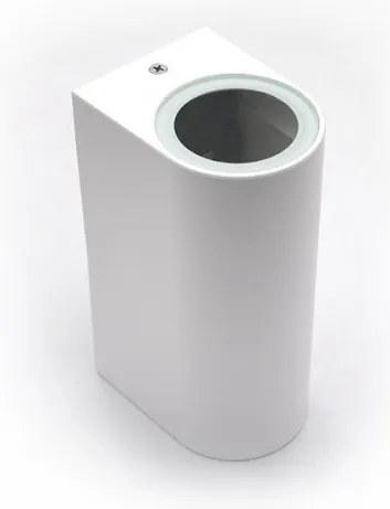 Απλίκα Φωτιστικό Τοίχου 2XGU10 IP54 16x9,2 Lumen-3-07020-Λευκό 3-07020