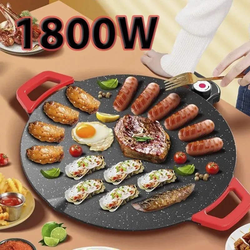(Με 2 Χρόνια Εγγύηση) Ηλεκτρικό Hot Pot &amp; Grill 1800w RAF