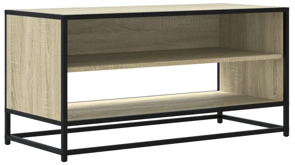 vidaXL Έπιπλο Τηλεόρασης Sonoma Δρυς 91x40x46 εκ. Επεξ. Ξύλο