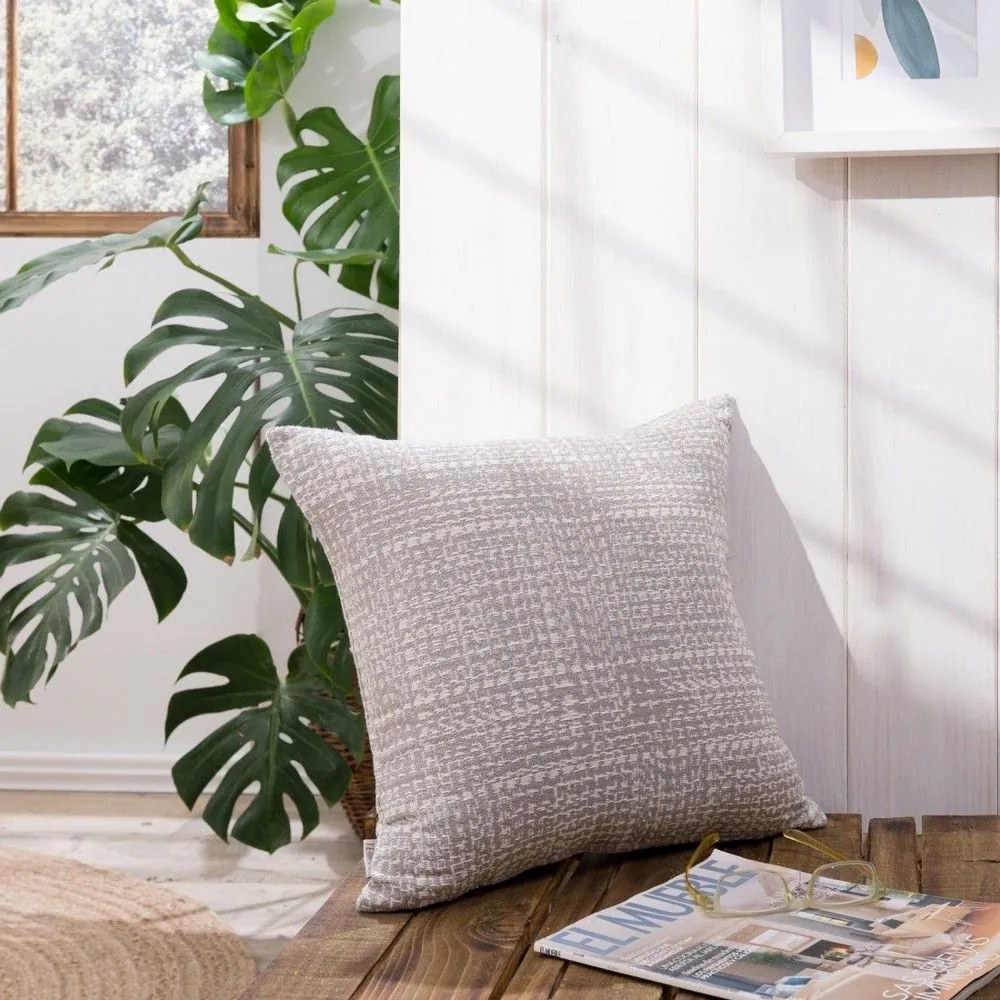 Μαξιλάρι Διακοσμητικό (Με Γέμιση) Belluno 03 Elephant Teoran 43X43 Cotton-Polyester