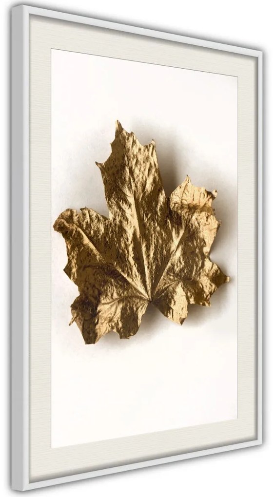 Αφίσα - Dried Maple Leaf - 20x30 - Χρυσό - Χωρίς πασπαρτού