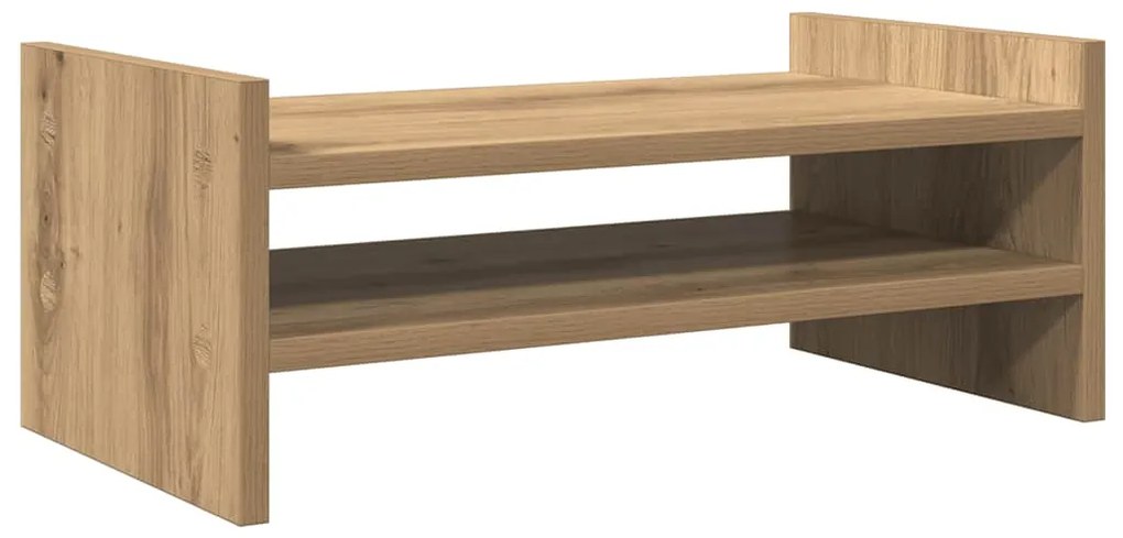 vidaXL Βάση Οθόνης Αρτισιανή Δρυς 50x27x20 εκ. από Επεξ. Ξύλο