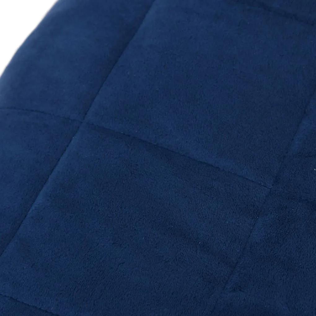 Κουβέρτα Βαρύτητας Μπλε 155 x 220 εκ. 11 κ. Υφασμάτινη - Μπλε