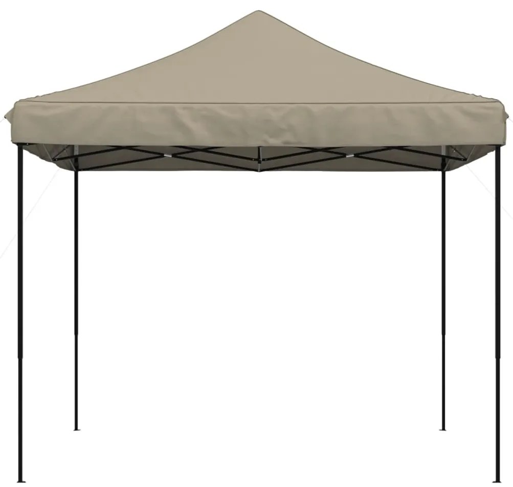 vidaXL Τέντα Εκδηλώσεων Πτυσσόμενη Pop-Up Taupe 292 x 292 x 315 εκ.