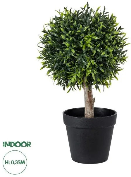 Artificial Garden FICUS BENJAMINA TREE 20397 Τεχνητό Διακοσμητικό Φυτό Φίκος Μπενζαμίνη Υ35cm Globostar 20397