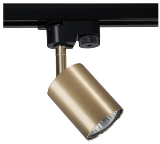 Σποτ Φωτιστικό Ράγας GU10 10W IP20 Ορείχαλκος Profile Eye Spot 7857 Nowodvorski-7857-Ορείχαλκος 7857