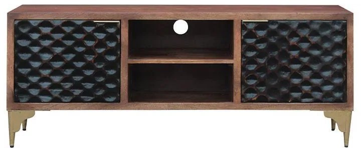 Έπιπλο Τηλεόρασης Amrita Fylliana Καφέ 140x40x55 εκ. 140x40x55 εκ.